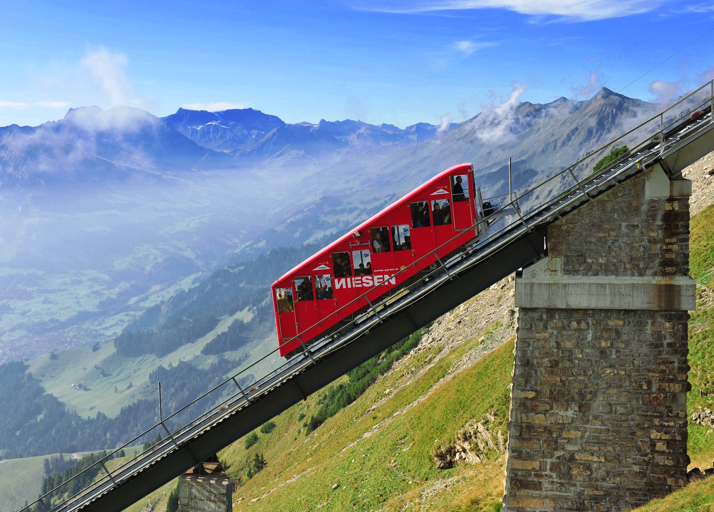 Bahnromantik und majestätische Berge